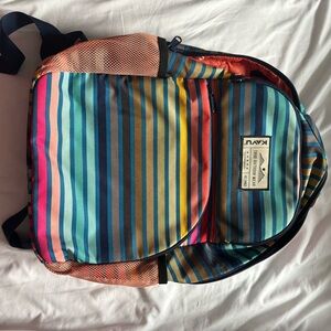 Kavu Vibrant Striped Backpack